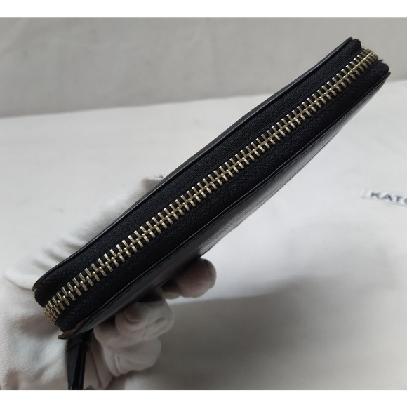 Marc By Marc Jacob Leather Zip Around Credit Card Wristlet Wallet - Picture 9 of 15